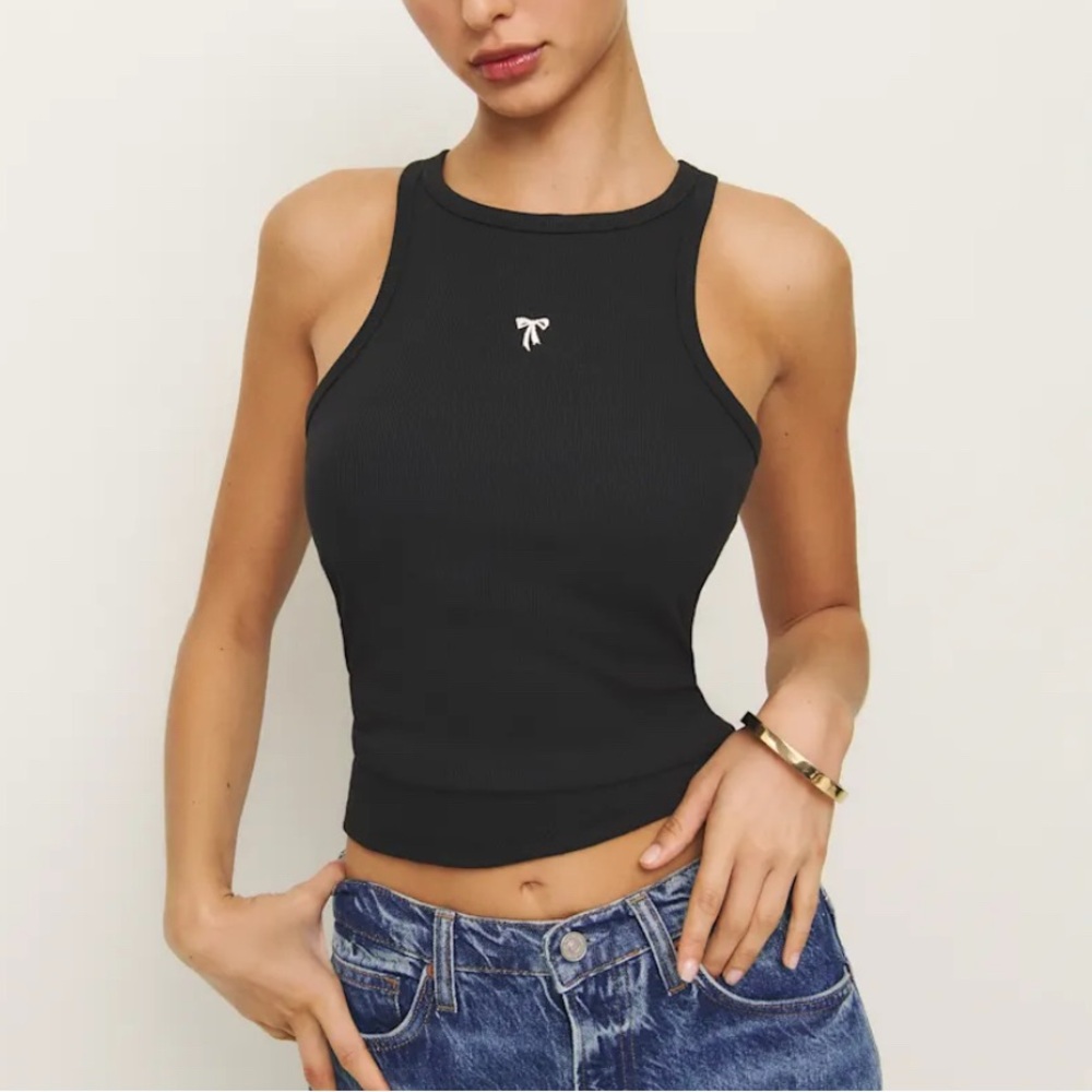 NWT - Reformation Nova Tank Black - Size XL